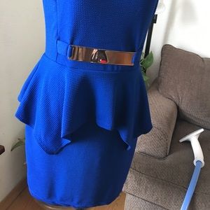 Bright Blue Dress